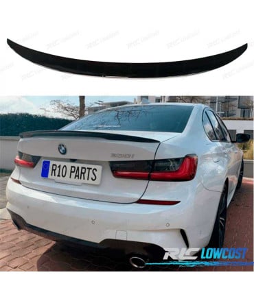 ALERON SPOILER BMW G20 LOOK M PERFORMANCE NEGRO BRILLO