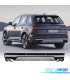 DIFUSOR AUDI Q7 20-23 LOOK SQ7 + COLAS ESCAPE CROMO