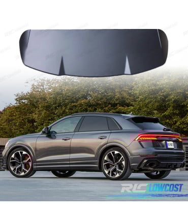 ALERON SPOILER AUDI Q8 19-23 LOOK RSQ8 NEGRO MATE
