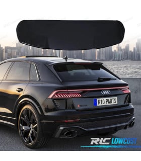ALERON SPOILER AUDI Q8 18-23 LOOK RSQ8 NEGRO BRILLO