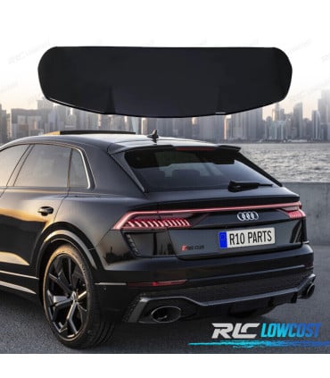 ALERON SPOILER AUDI Q8 18-23 LOOK RSQ8 NEGRO BRILLO
