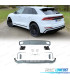 KIT CARROCERIA AUDI Q8 18- LOOK ABT RSQ8 DIFUSOR + LIP FRONTAL + COLAS