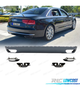 DIFUSOR AUDI A8 11-14 LOOK W12 + COLAS ESCAPE