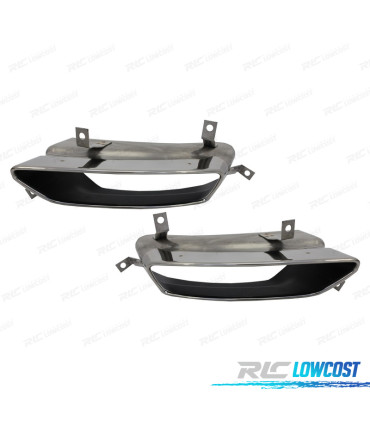 DIFUSOR AUDI A8 11-14 LOOK W12 + COLAS ESCAPE