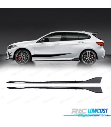 TALONERAS BMW F40 19- LOOK 135I NEGRO MATE