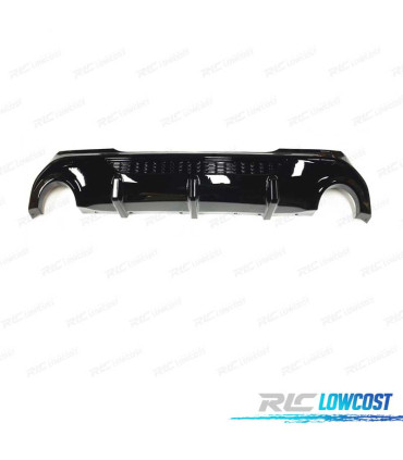 DIFUSOR BMW F40 19- LOOK 135i NEGRO BRILLANTE