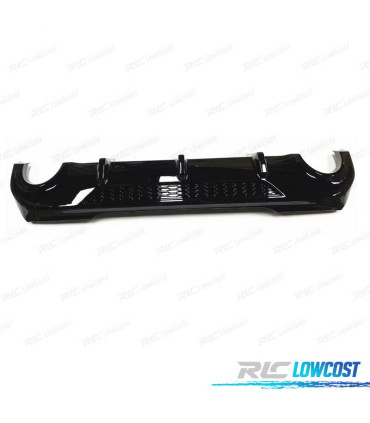 DIFUSOR BMW F40 19- LOOK M 135i NEGRO BRILLANTE PLASTICO ABS
