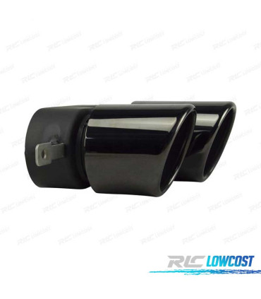 COLAS DE ESCAPE BMW G20 G21 19- LOOK ROCK NEGRO