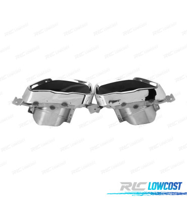 COLAS DE ESCAPE BMW G20 G21 19- LOOK M PERFORMANCE PLATA