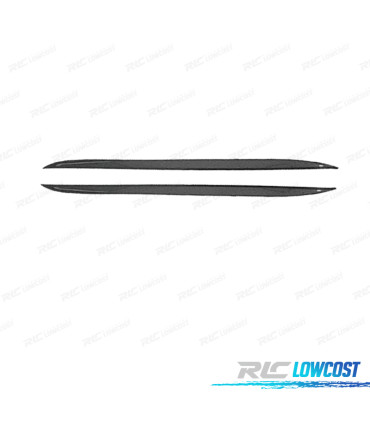 TALONERAS LATERALES INFERIORES BMW G22 20-24 LOOK MP NEGRO MATE