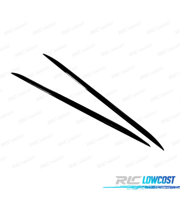 AÑADIDOS LATERALES INFERIORES BMW G22 LOOK M PERFORMANCE NEGRO BRILLANTE