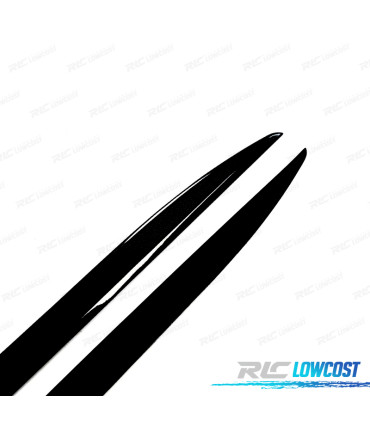 AÑADIDOS LATERALES INFERIORES BMW G22 LOOK M PERFORMANCE NEGRO BRILLANTE