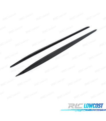 TALONERAS LATERALES AÑADIDOS INFERIORES BMW G22 LOOK M PERFORMANCE CARBONO