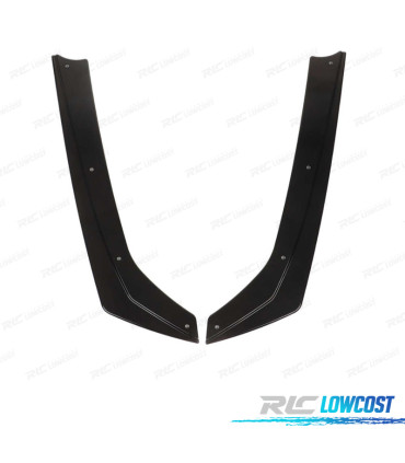 SPLITTER TRASERO BMW G30 G31 17-20 NEGRO BRILLO