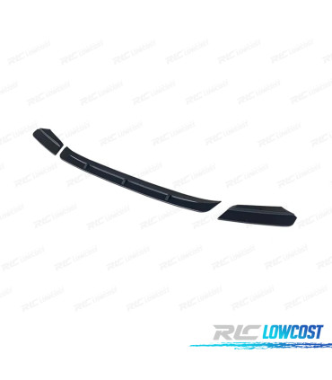 SPOILER LIP BMW X4 G02 18-20 LOOK ROCK NEGRO MATE