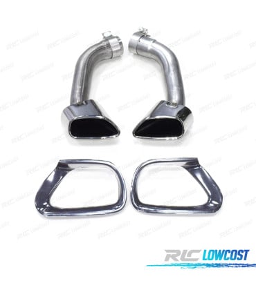 COLAS ESCAPE BMW X5 E70 07-12 LOOK M PERFORMANCE PLATA