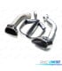 COLAS ESCAPE BMW X5 E70 07-12 LOOK M PERFORMANCE PLATA