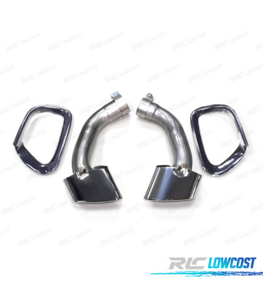 COLAS ESCAPE BMW X5 E70 07-12 LOOK M PERFORMANCE PLATA