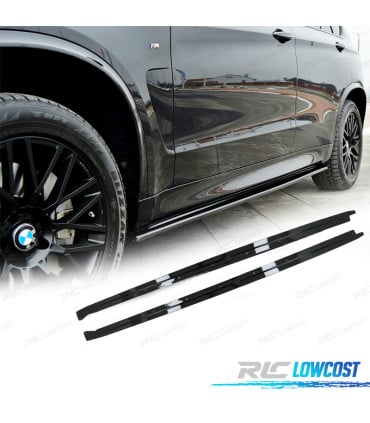 AÑADIDO TALONERAS BMW X5 F15 12-18 LOOK M PERFORMANCE NEGRO BRILLO