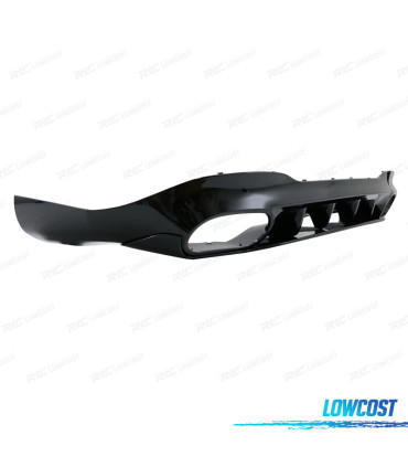 DIFUSOR MERCEDES W118 AMG 19- LOOK CLA35 NEGRO BRILLO