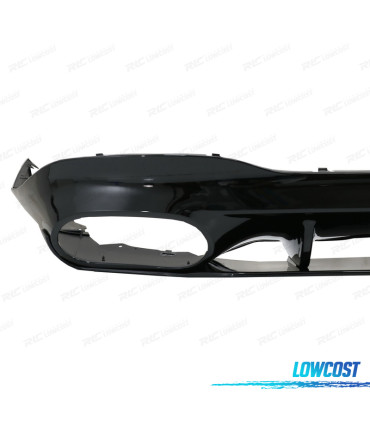 DIFUSOR MERCEDES W118 AMG 19- LOOK CLA35 NEGRO BRILLO