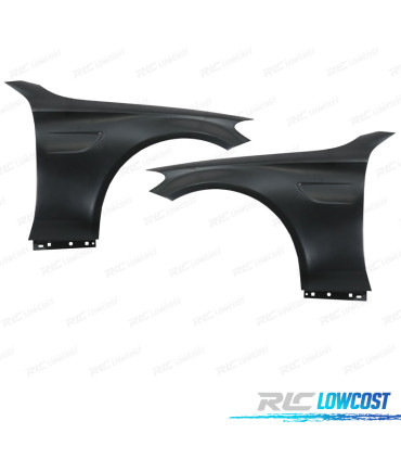 KIT 2 ALETAS MERCEDES W205 C205 14-21 LOOK AMG C63 METAL