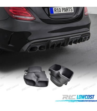 COLAS ESCAPE MERCEDES W205 C205 14-21 LOOK BRABUS NEGRO