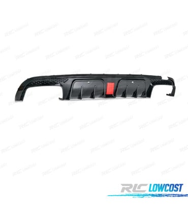 DIFUSOR MERCEDES W205 14- LOOK BRABUS NEGRO