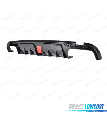 DIFUSOR MERCEDES W205 14- LOOK BRABUS NEGRO