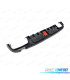 DIFUSOR MERCEDES W205 14- LOOK BRABUS NEGRO