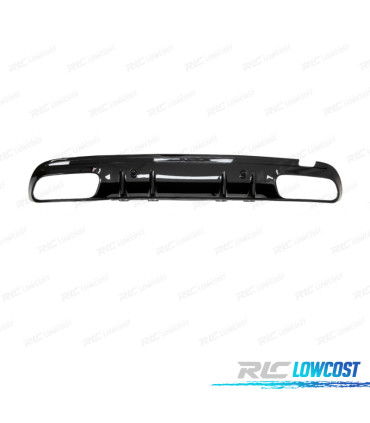 DIFUSOR MERCEDES W205 SEDAN AMG 14-21 LOOK AMG C63 NEGRO