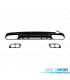 DIFUSOR MERCEDES W205 C205 COUPE AMG 14-18 LOOK C43 NEGRO