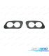 DIFUSOR MERCEDES W205 C205 COUPE AMG 14-18 LOOK C43 NEGRO