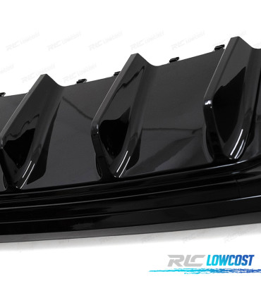 DIFUSOR MERCEDES W206 AMG 21- LOOK C63 + COLAS ESCAPE CROMO