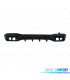 DIFUSOR MERCEDES W206 AMG 21- LOOK C63 + COLAS ESCAPE NEGRO PLASTICO ABS