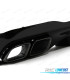 DIFUSOR MERCEDES W206 AMG 21- LOOK C63 + COLAS ESCAPE NEGRO PLASTICO ABS