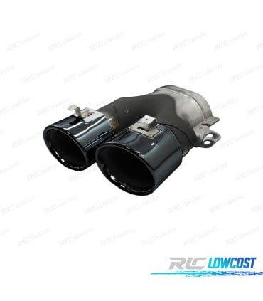 DIFUSOR MERCEDES W206 AMG 21- LOOK C43 + COLAS ESCAPE NEGRO