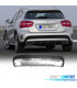 DIFUSOR MERCEDES X156 AMG 13-19 LOOK AMG GLA45 PLATA