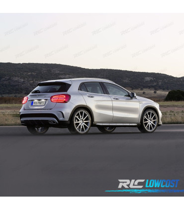 DIFUSOR MERCEDES X156 AMG 13-19 LOOK AMG GLA45 PLATA