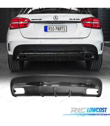DIFUSOR MERCEDES X156 AMG 13-19 LOOK GLA45 NEGRO