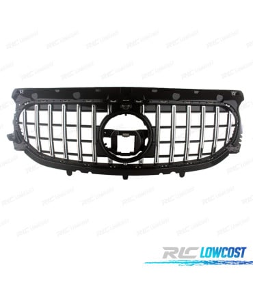 PARRILLA MERCEDES GLA H247 AMG 20- LOOK GT PLATA