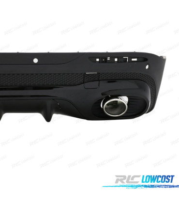 DIFUSOR MERCEDES X247 20- LOOK GLB35 + COLAS ESCAPE CROMO