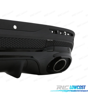 DIFUSOR MERCEDES X247 20- LOOK GLB35 + COLAS ESCAPE NEGRO