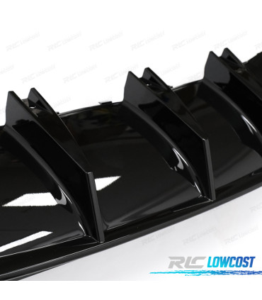 DIFUSOR MERCEDES GLC X253 AMG 15-18 LOOK GLC43 PLATA