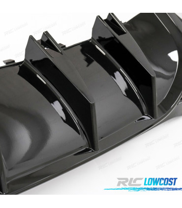 DIFUSOR MERCEDES GLC X253 AMG 15-18 LOOK GLC43 NEGRO