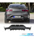 DIFUSOR MERCEDES GLC C253 COUPE AMG 15-18 LOOK GLC43 NEGRO
