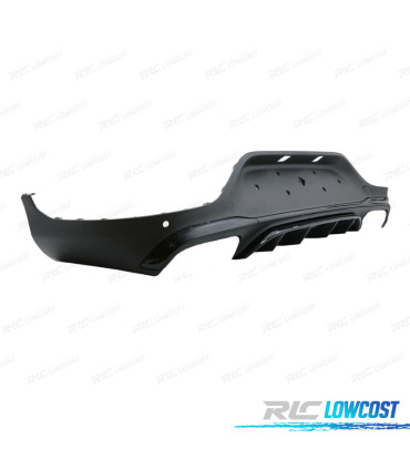 DIFUSOR MERCEDES GLC C253 COUPE AMG 15-18 LOOK GLC43 NEGRO