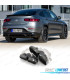 COLAS DE ESCAPE MERCEDES GLC W253 X253 C253 15-22 LOOK GLC63 NEGRO
