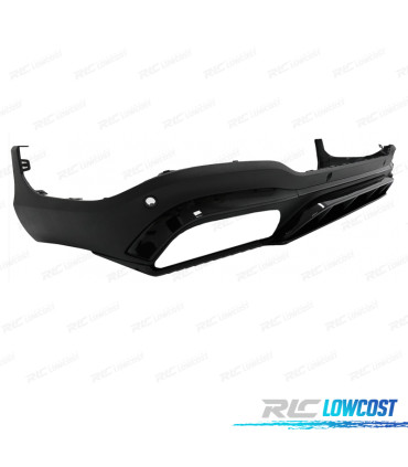 DIFUSOR MERCEDES GLC X253 AMG 16-22 LOOK GLC63 NEGRO