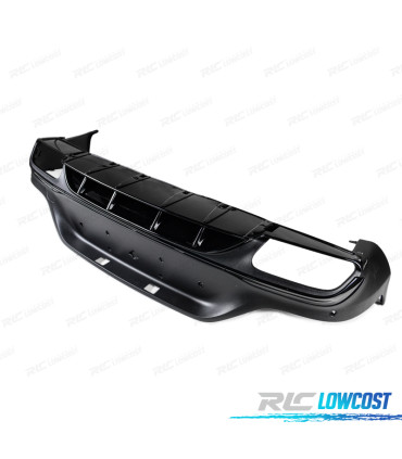 DIFUSOR MERCEDES GLC C253 COUPE AMG 20- LOOK GLC63 NEGRO